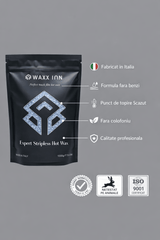 Ceară elastica granule Albastra 1 kg-WaxxInn - Waxx Inn