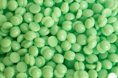 Ceară elastica granule Verde 500g - Waxx Inn
