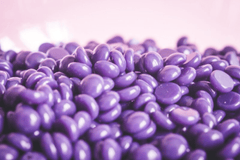 Ceară elastica granule Violet 500g-WaxxInn - Waxx Inn